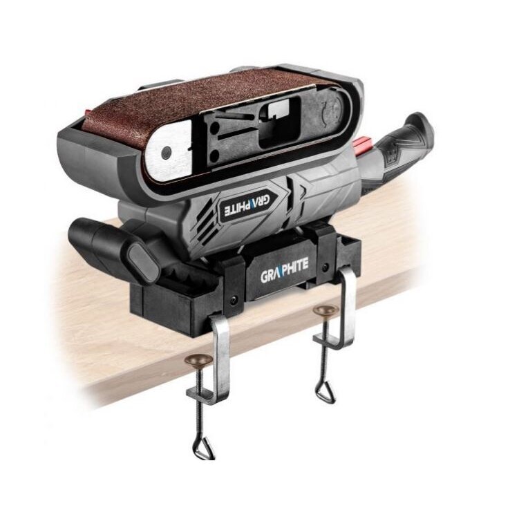 JUOSTINIS ŠLIFUOKLIS GRAPHITE 59G395, 900W 1 JUOSTINIS ŠLIFUOKLIS GRAPHITE 59G395, 900W 1