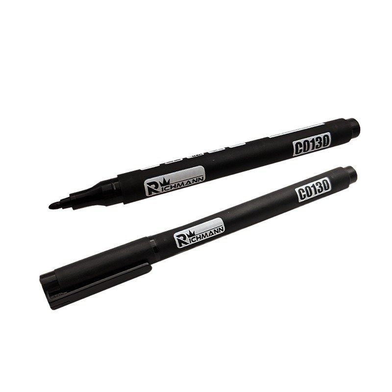 Juodas markeris 1 mm Juodas markeris 1 mm