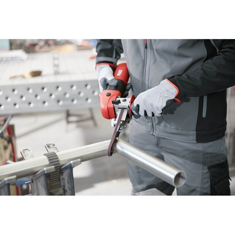 Juostinė šlifavimo mašina FLEX FBE 8-140 su priedais 1 Juostinė šlifavimo mašina FLEX FBE 8-140 su priedais 1