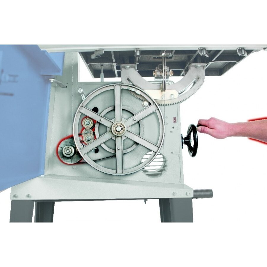 Juostinės pjovimo staklės Scheppach Basa3V + stovas 230V, 800 W 4 Juostinės pjovimo staklės Scheppach Basa3V + stovas 230V, 800 W 4