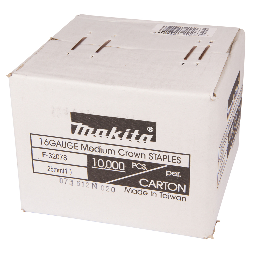 Kabės Makita F-32078, 11x25mm, 10.000 vnt. 2 Kabės Makita F-32078, 11x25mm, 10.000 vnt. 2