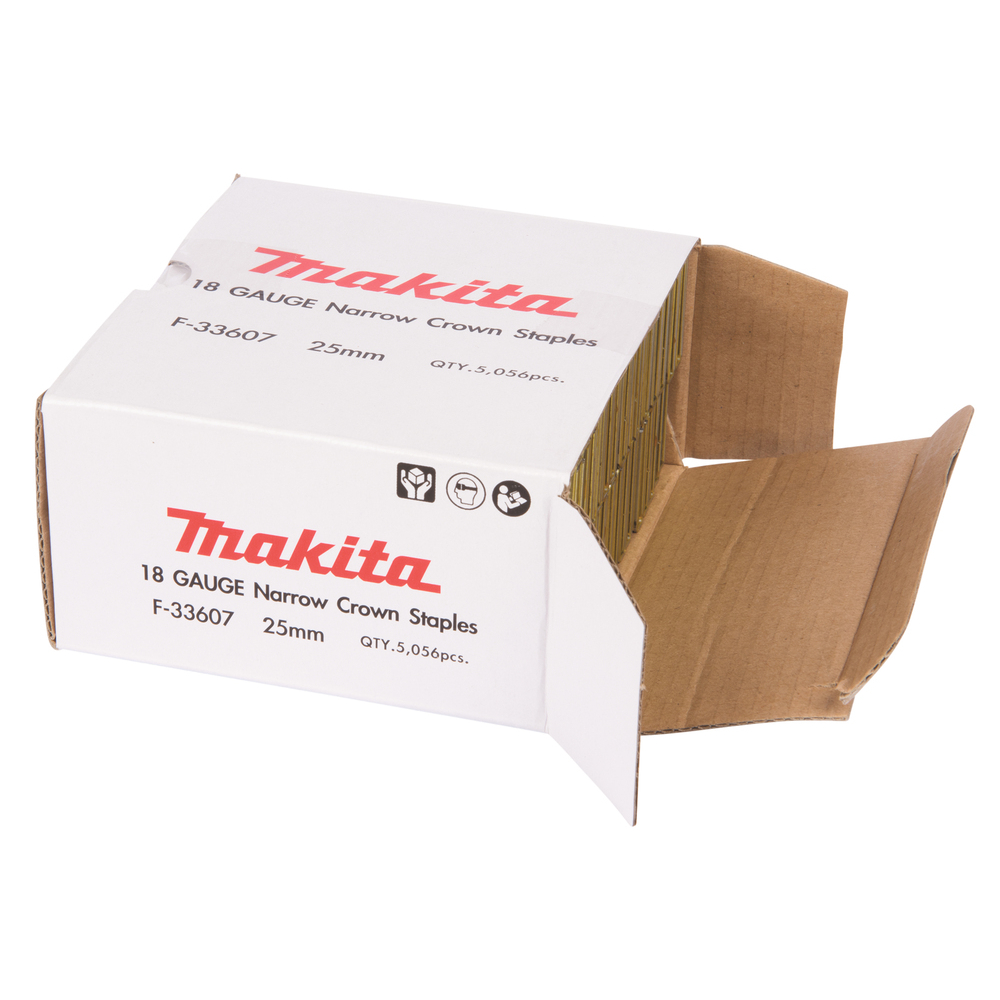 Kabės Makita F-33607, 6,3x25mm, 5000vnt. AT450H 1 Kabės Makita F-33607, 6,3x25mm, 5000vnt. AT450H 1
