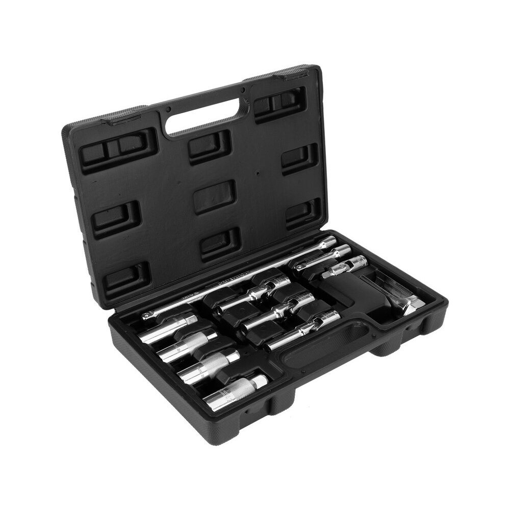 Kaitinimo / uždegimo žvakių ir lambdazondo galvučių rinkinys | 3/8”  | 11 vnt (YT-05348)