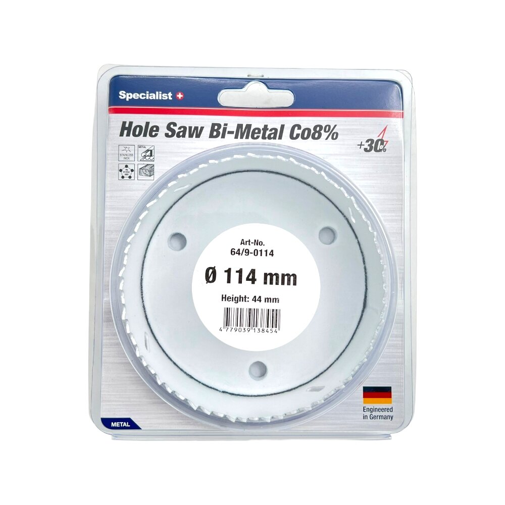 Karūna SPECIALIST+ Bi-Metal 114 mm 1