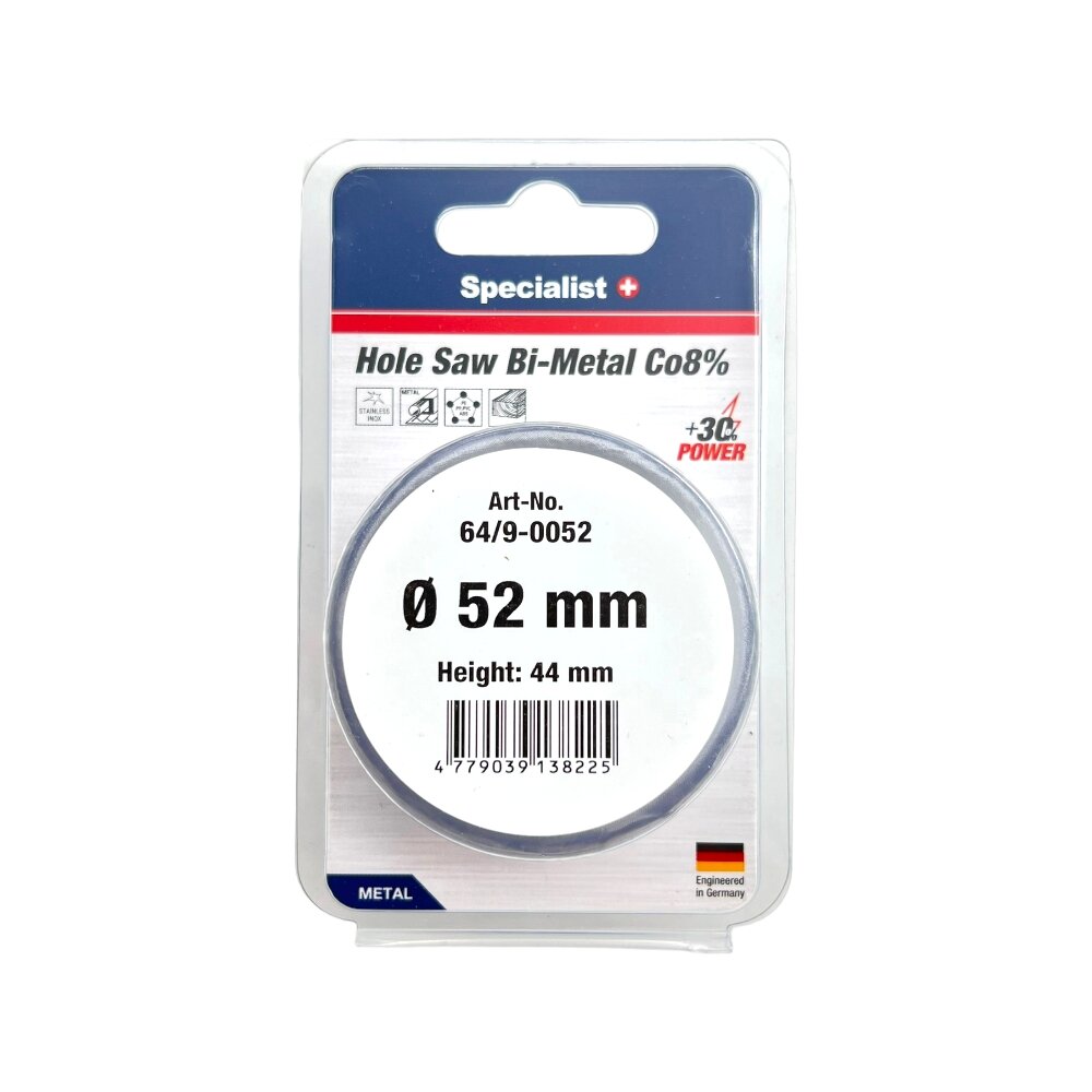 Karūna SPECIALIST+ Bi-Metal 52 mm 1 Karūna SPECIALIST+ Bi-Metal 52 mm 1