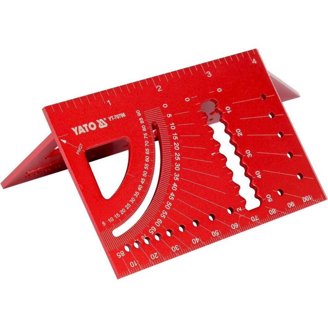 Kampainis japoniškas | aliuminis | 45/90° 3D (YT-70796) Kampainis japoniškas | aliuminis | 45/90° 3D (YT-70796)