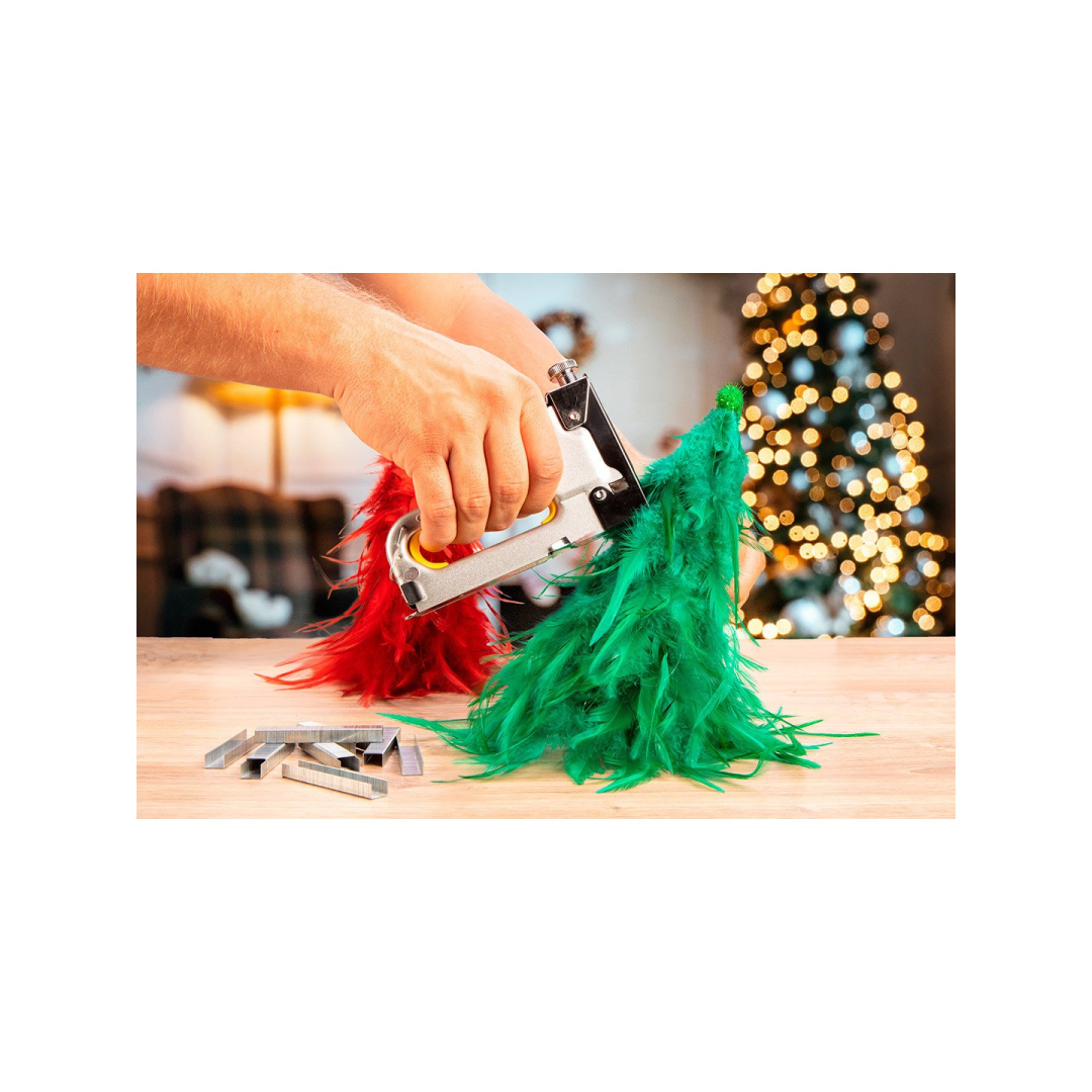 Kabių pistoletas metalinis, kabėms J (4 - 14 mm) 1 Kabių pistoletas metalinis, kabėms J (4 - 14 mm) 1