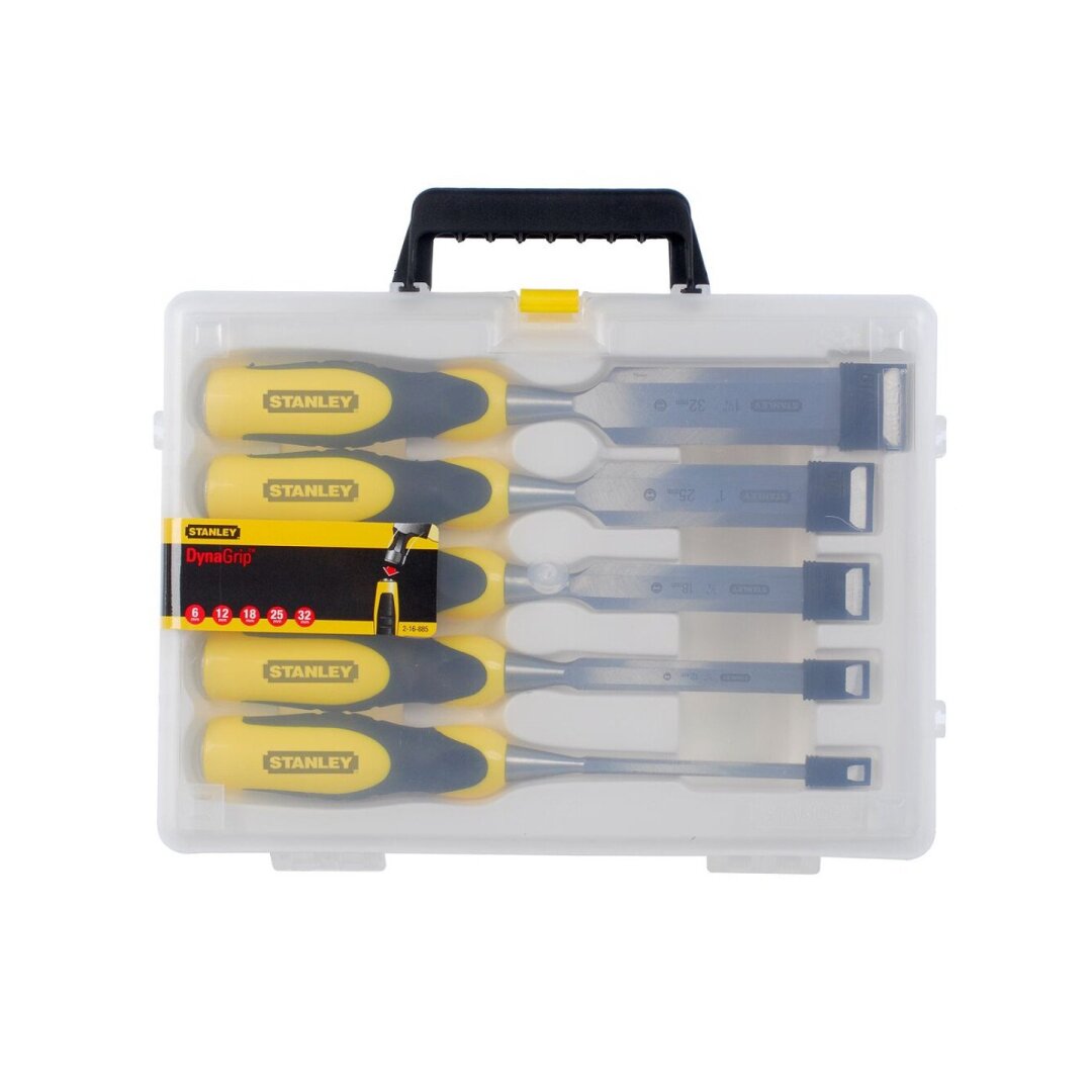 Kaltai medžiui 5vnt.6,12,18,25,32mm Stanley Kaltai medžiui 5vnt.6,12,18,25,32mm Stanley