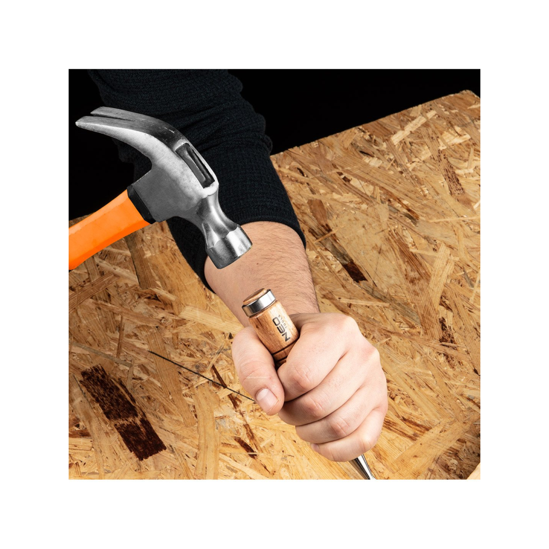 Kaltas 10 mm, CRV, medinė rankena 2 Kaltas 10 mm, CRV, medinė rankena 2