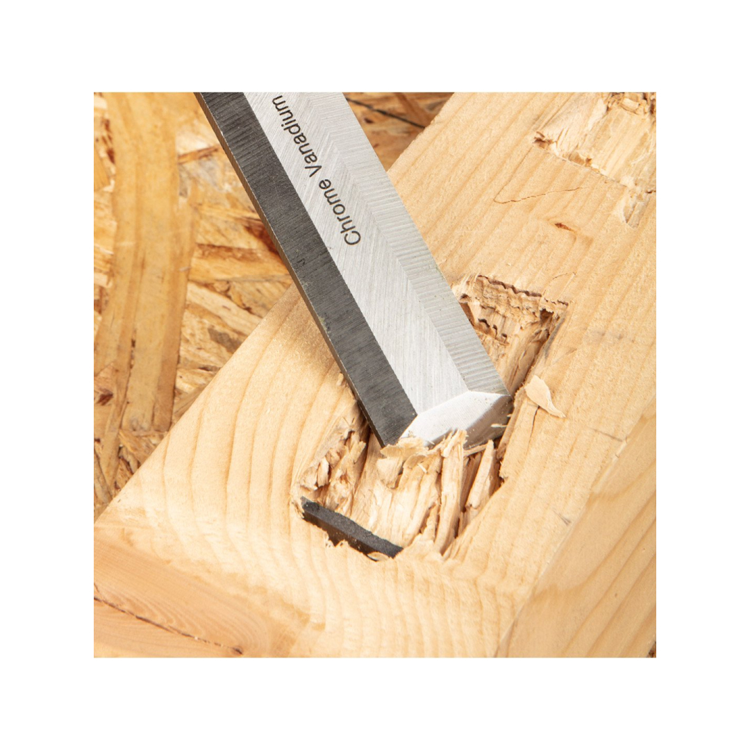 Kaltas 10 mm, CRV, medinė rankena 4 Kaltas 10 mm, CRV, medinė rankena 4