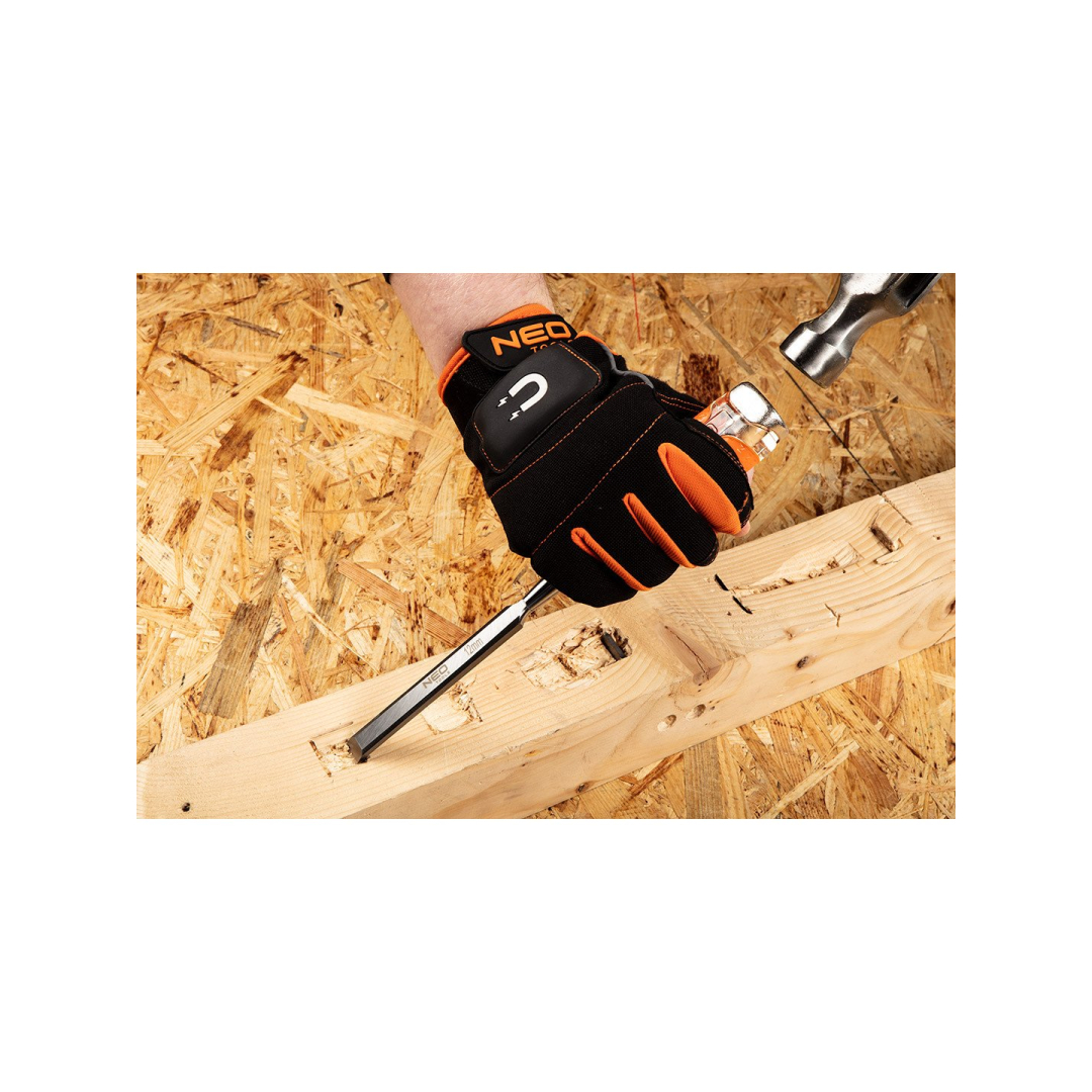 Kaltas 12 mm, CRV, dviejų komponentų rankena 4 Kaltas 12 mm, CRV, dviejų komponentų rankena 4