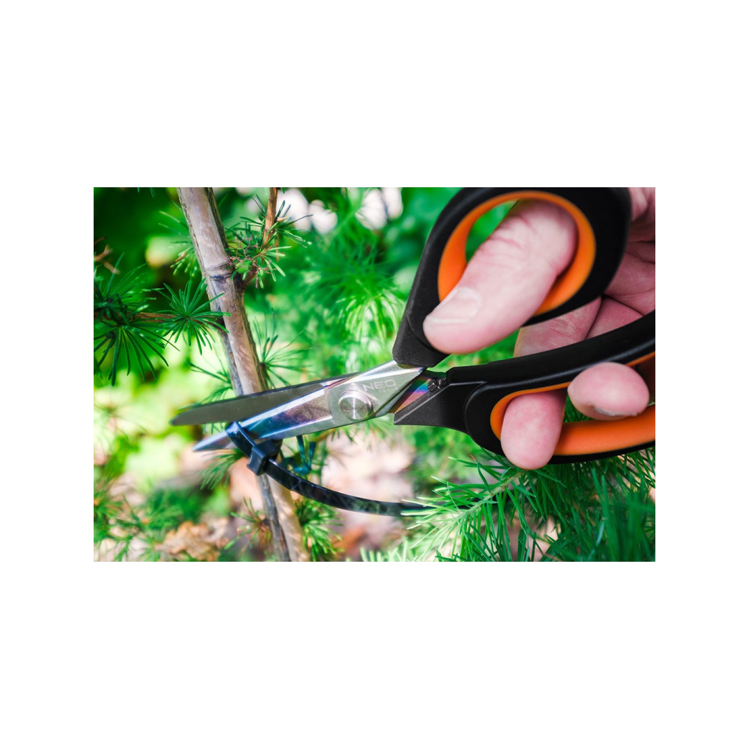 Kaltos žirklės, titano apdaila 200mm 4