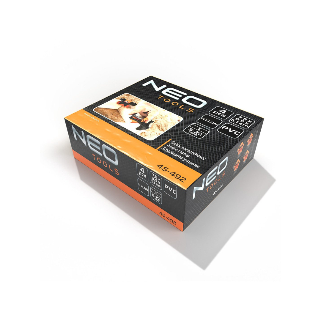 Kampinė kampinė apkaba, kampinė, 4 dalių rinkinys 1