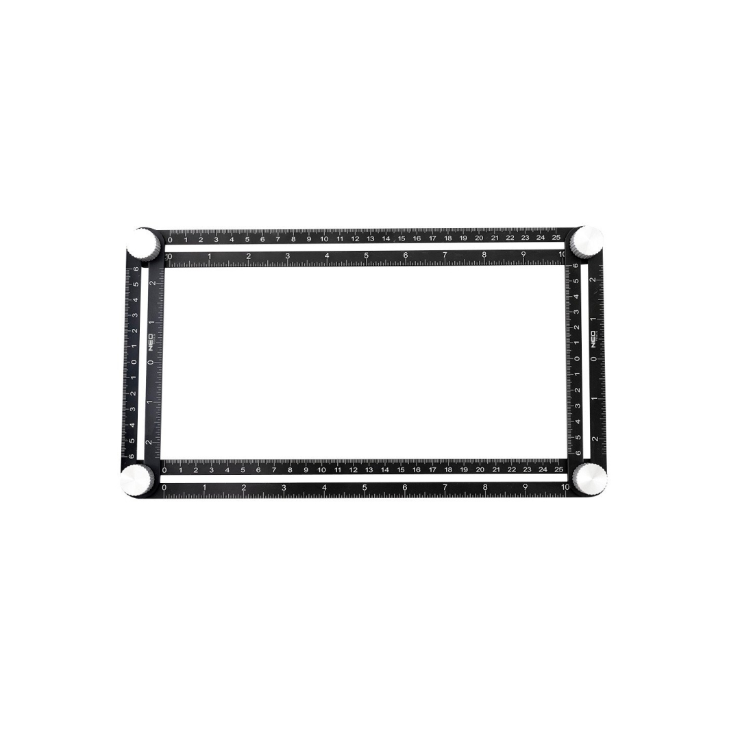 Kampinė liniuotė ,4 kampų NEO 4 Kampinė liniuotė ,4 kampų NEO 4