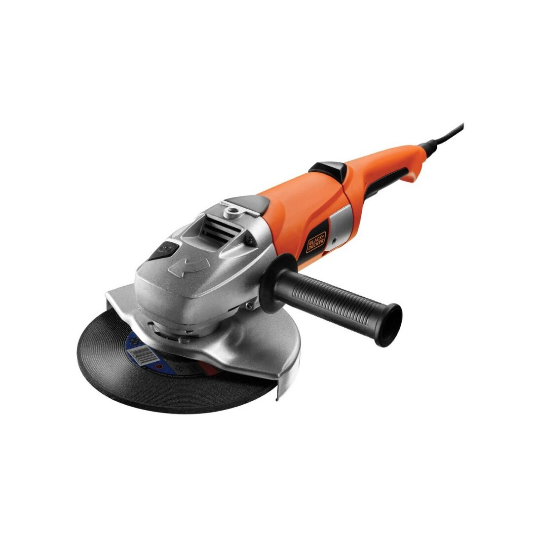 Elektrinis kampinis šlifuoklis Black&Decker KG2000-QS, 2000W, 230mm