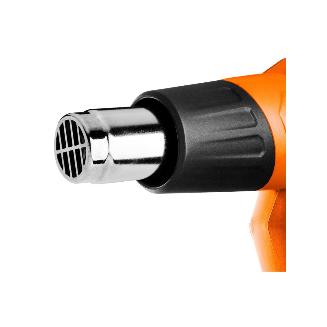 Karšto oro pistoletas 2000 W, temperatūros reguliatorius I: 50ºC, II: 70-600ºC 7 Karšto oro pistoletas 2000 W, temperatūros reguliatorius I: 50ºC, II: 70-600ºC 7