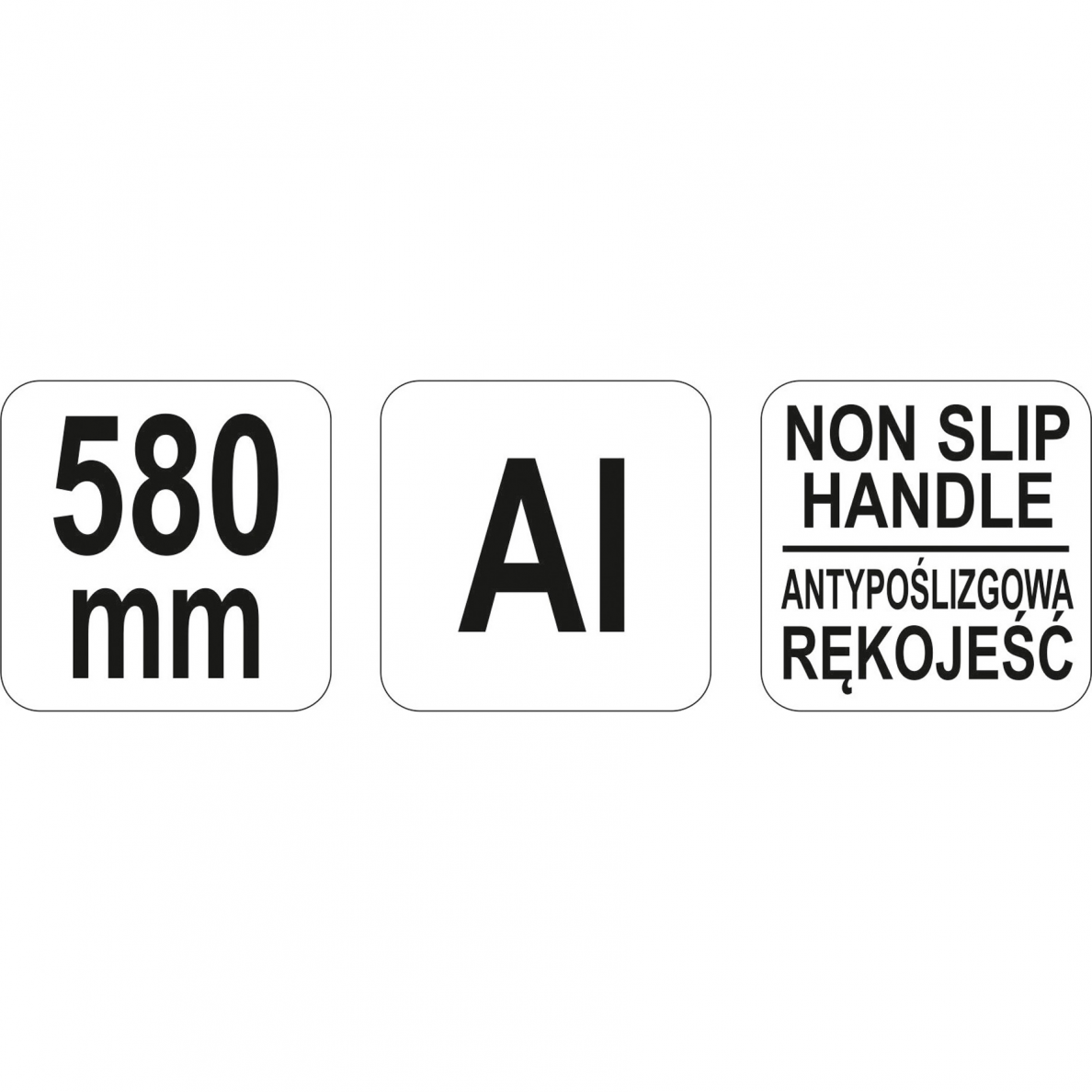 Kablys rąstų kėlimui Yato, 580 mm 2