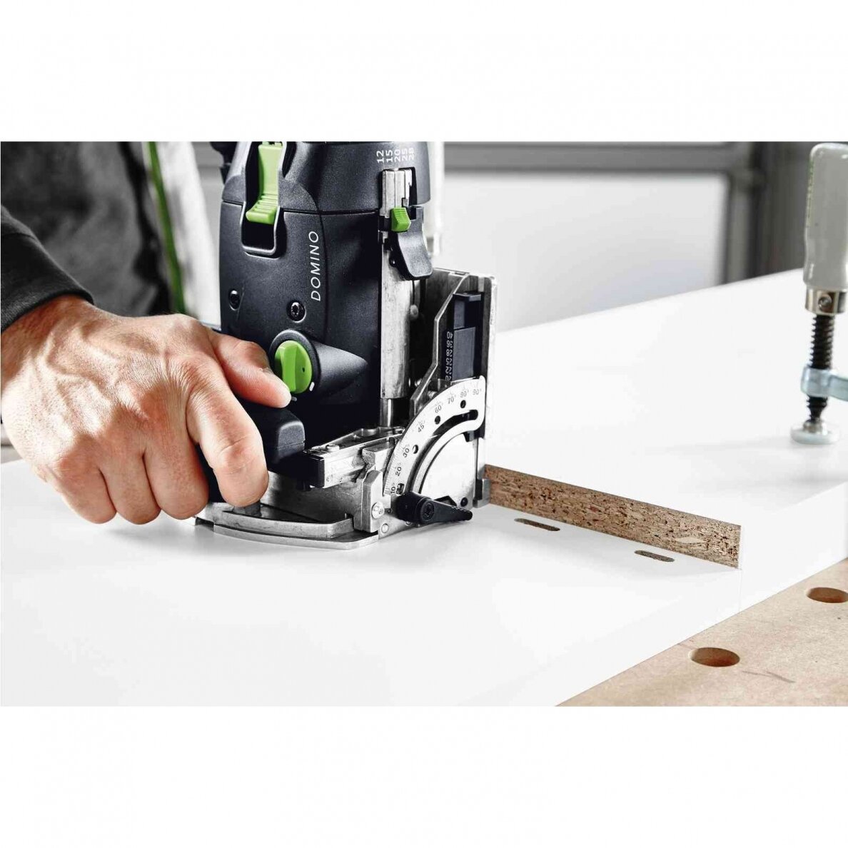 Kaištinių sujungimų freza DOMINO Festool DF 500 Q-Plus (576413) 4 Kaištinių sujungimų freza DOMINO Festool DF 500 Q-Plus (576413) 4