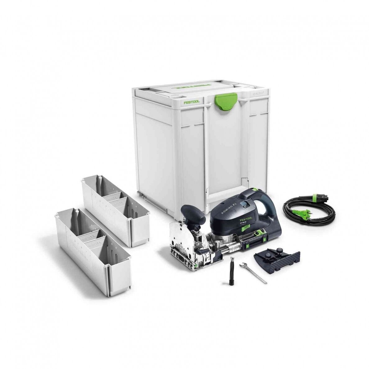 Kaištinių sujungimų freza DOMINO XL Festool DF 700 EQ-Plus (576426) Kaištinių sujungimų freza DOMINO XL Festool DF 700 EQ-Plus (576426)