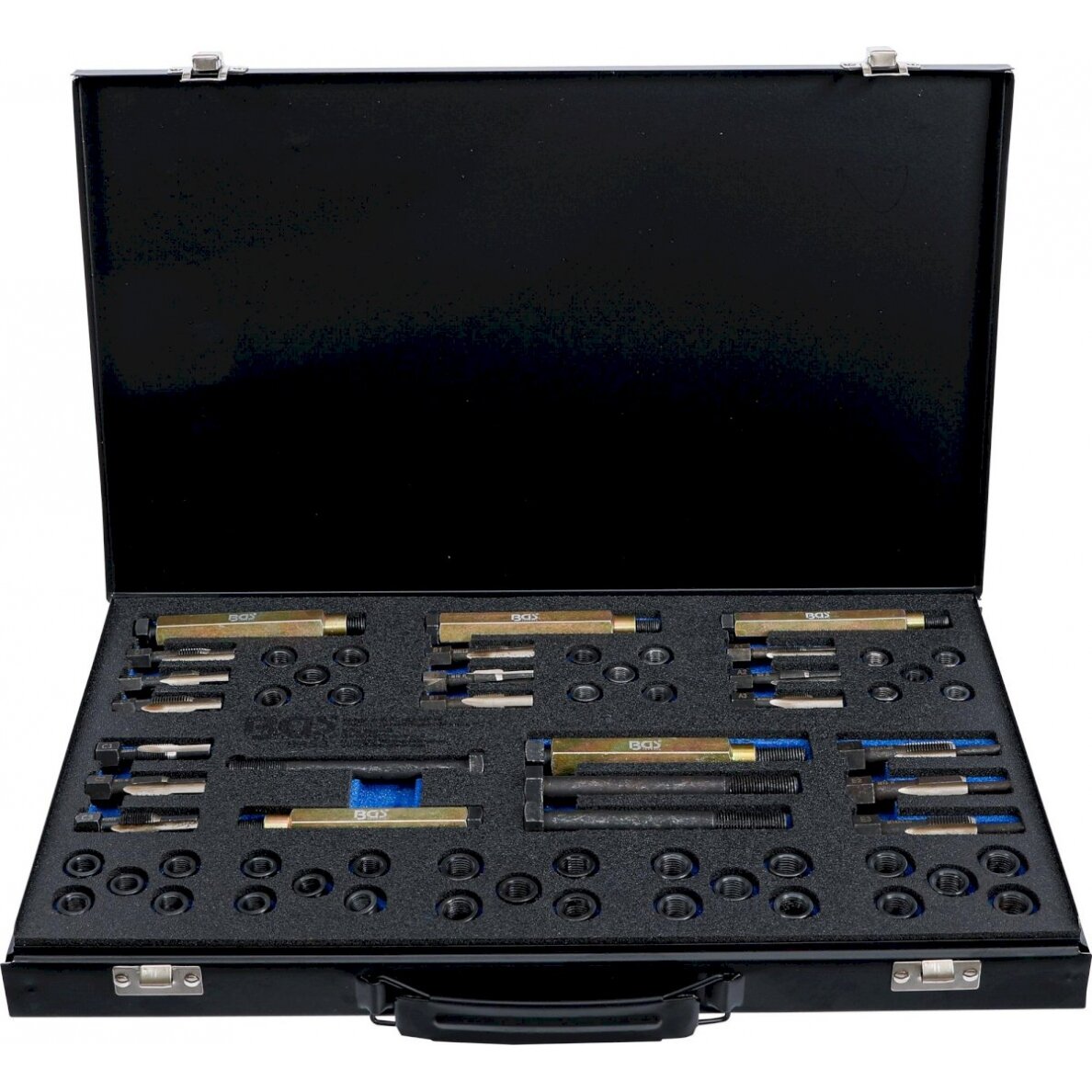 Kaitinimo žvakių sriegio taisymo komplektas | M8 - M9 - M10 - M12 (8653) Kaitinimo žvakių sriegio taisymo komplektas | M8 - M9 - M10 - M12 (8653)