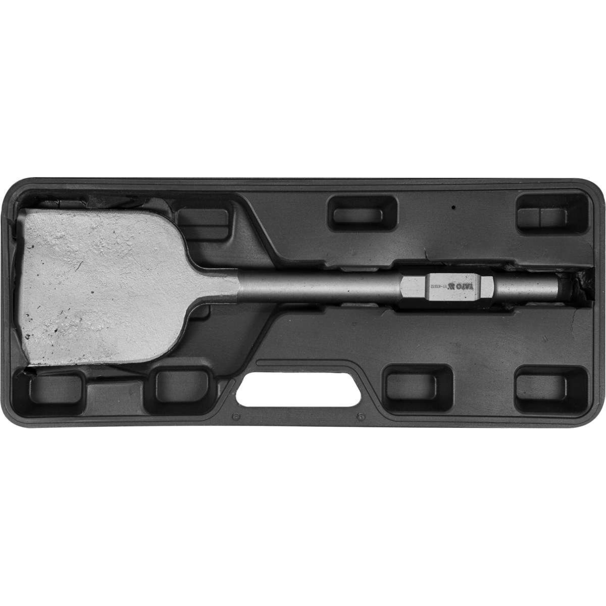 Kaltas plokščias | asfaltui ir betonui | 125 x 450 mm / HEX antgalis (YT-47372) Kaltas plokščias | asfaltui ir betonui | 125 x 450 mm / HEX antgalis (YT-47372)