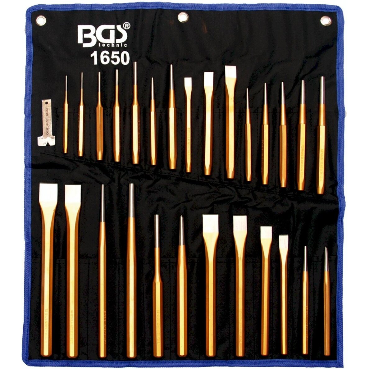 Kaltų / išmušėjų / žymeklių rinkinys | 28 vnt. (1650) Kaltų / išmušėjų / žymeklių rinkinys | 28 vnt. (1650)