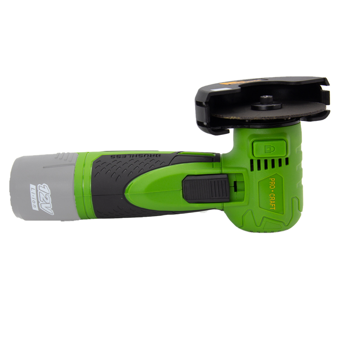 Akumuliatorinis kampinis šlifuoklis ProCraft PGA12 1B, 12 V, 2 Ah 2 Akumuliatorinis kampinis šlifuoklis ProCraft PGA12 1B, 12 V, 2 Ah 2