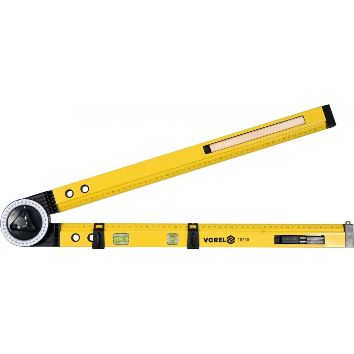 Kampų matuoklis daugiafunkcinis | mechaninis | 500 mm (18790) Kampų matuoklis daugiafunkcinis | mechaninis | 500 mm (18790)