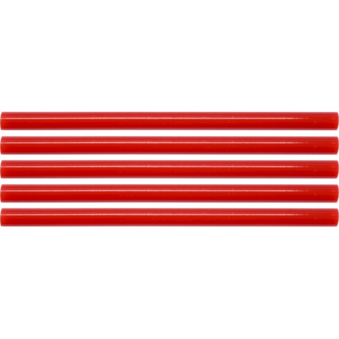 Karštų klijų lazdelių rinkinys 11,2x200mm 5vnt. raudonos (YT-82434)