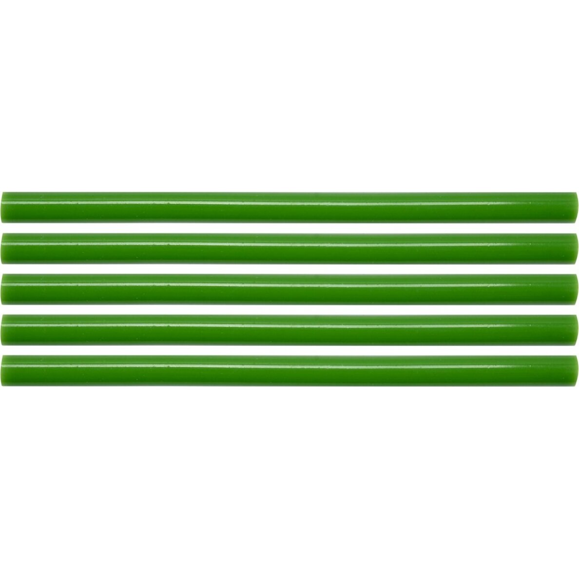 Karštų klijų lazdelių rinkinys 11,2x200mm 5vnt. žalios (YT-82436)