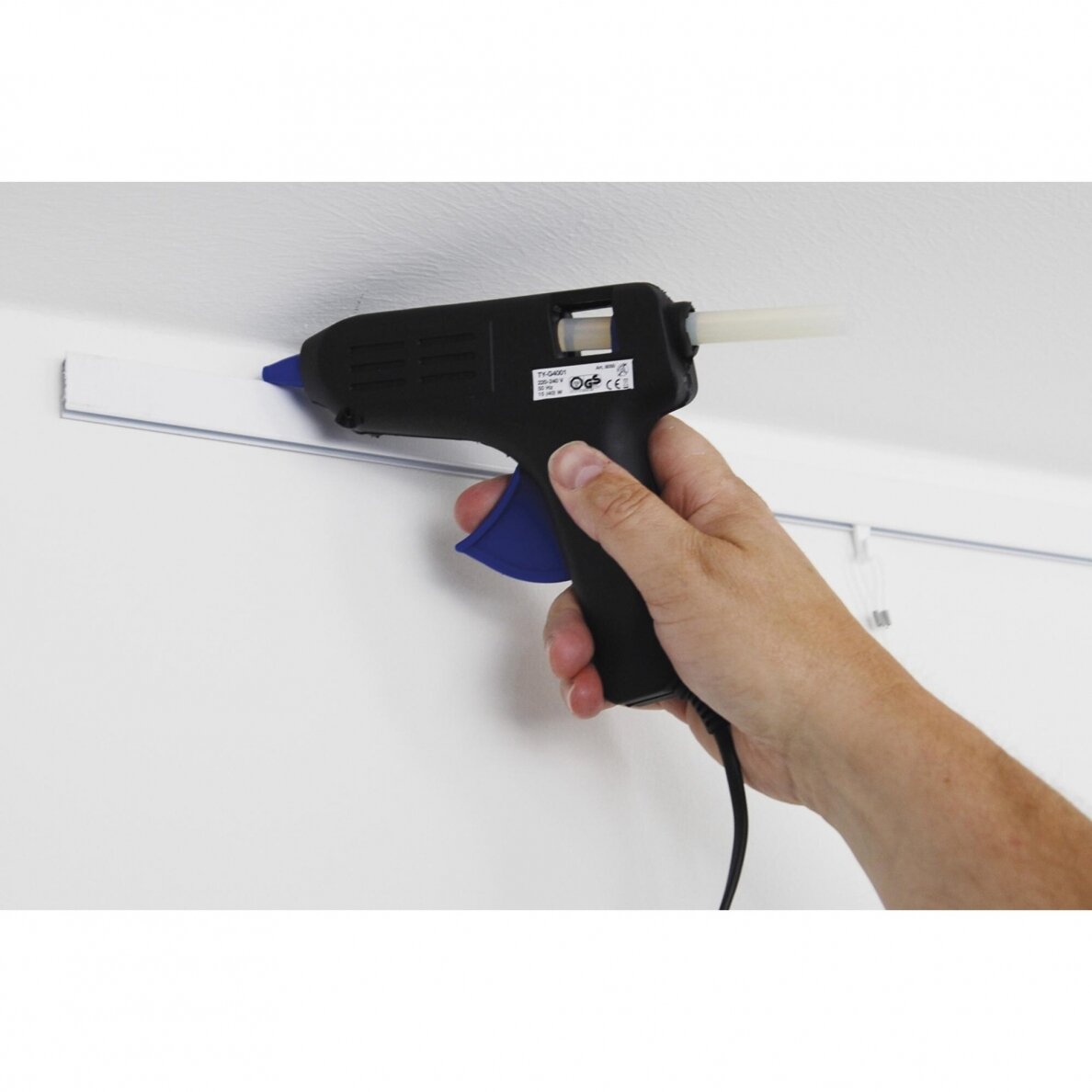 Karštų klijų pistoletas | Klijavimo ladelės Ø 11 mm | 15 W (8050) 1 Karštų klijų pistoletas | Klijavimo ladelės Ø 11 mm | 15 W (8050) 1