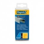 Kabės 13/10 5000vnt.10,6x0,7mm, geltonos, plastikinė pak., Rapid