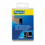 Kabės 606/25 3600vnt.6,0x1,1mm, juodos, plastikinė pak., Rapid