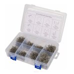 Kabių rinkinys | plastiko remontui | (8x100 vnt) 800 vnt. (S800SB) Kabių rinkinys | plastiko remontui | (8x100 vnt) 800 vnt. (S800SB)