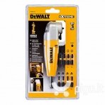 Kampinis smūginio suktuvo priedas DeWALT DT71517T + antgaliai
