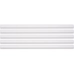 Karštų klijų lazdelių rinkinys 11,2x200mm 5vnt. baltos (YT-82438)