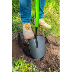 Kastuvas, metalinis kotas, plastikinė rankena