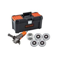 Kampinis šlifuoklis 125mm, BEG220KA5-QS, Black&Decker