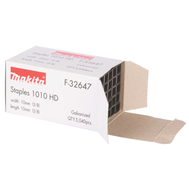 Kabės Makita F-32647, 10 x 10 mm, 5040 vnt Kabės Makita F-32647, 10 x 10 mm, 5040 vnt
