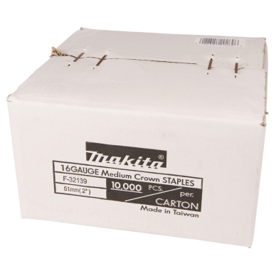 Kabės Makita F-32139, 11x51mm, 10.000 vnt. 2 Kabės Makita F-32139, 11x51mm, 10.000 vnt. 2
