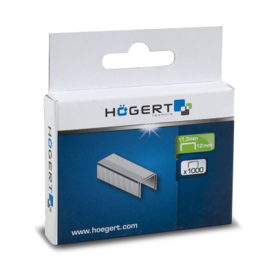 Kabės J tipo 14mm 11,3mm 1000vnt Kabės J tipo 14mm 11,3mm 1000vnt