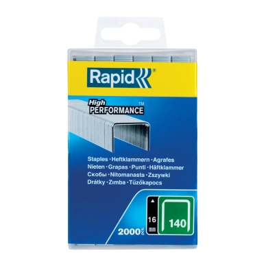 Kabės „Rapid" 140/16 2000 vnt. Kabės „Rapid" 140/16 2000 vnt.