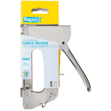 Kabių pistoletas R28E kabeliams iki 4,5mm. Nr 28 kabės PRO, Rapid 11