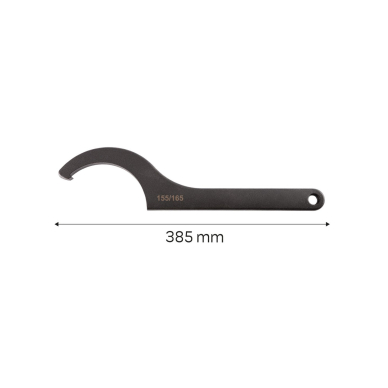 Kablinis raktas, dydis 155-165mm 6 Kablinis raktas, dydis 155-165mm 6