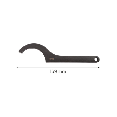 Kablinis raktas, dydis 34-36mm 6 Kablinis raktas, dydis 34-36mm 6