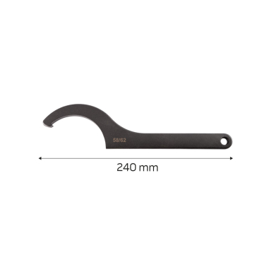 Kablinis raktas, dydis 58-62mm 6 Kablinis raktas, dydis 58-62mm 6