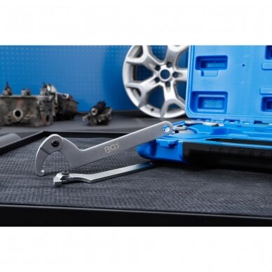 Kablio tipo veržliarakčių rinkinys | 35 - 120 mm | 8 vnt. (8542) 2 Kablio tipo veržliarakčių rinkinys | 35 - 120 mm | 8 vnt. (8542) 2