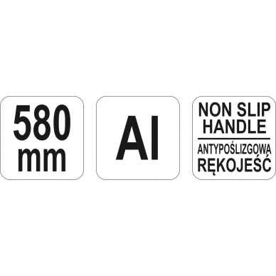 Kablys rąstų kėlimui Yato, 580 mm 2 Kablys rąstų kėlimui Yato, 580 mm 2