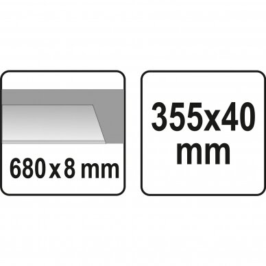 Medžio pjaustyklė Yato, 355 mm 5 Medžio pjaustyklė Yato, 355 mm 5