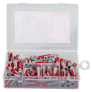 Kaiščių DuoPower rinkinys Profi-Box , Fischer 132 vnt. 4 Kaiščių DuoPower rinkinys Profi-Box , Fischer 132 vnt. 4